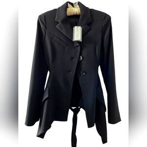 Proenza Schouler
Asymmetric Stretch Crepe Blazer